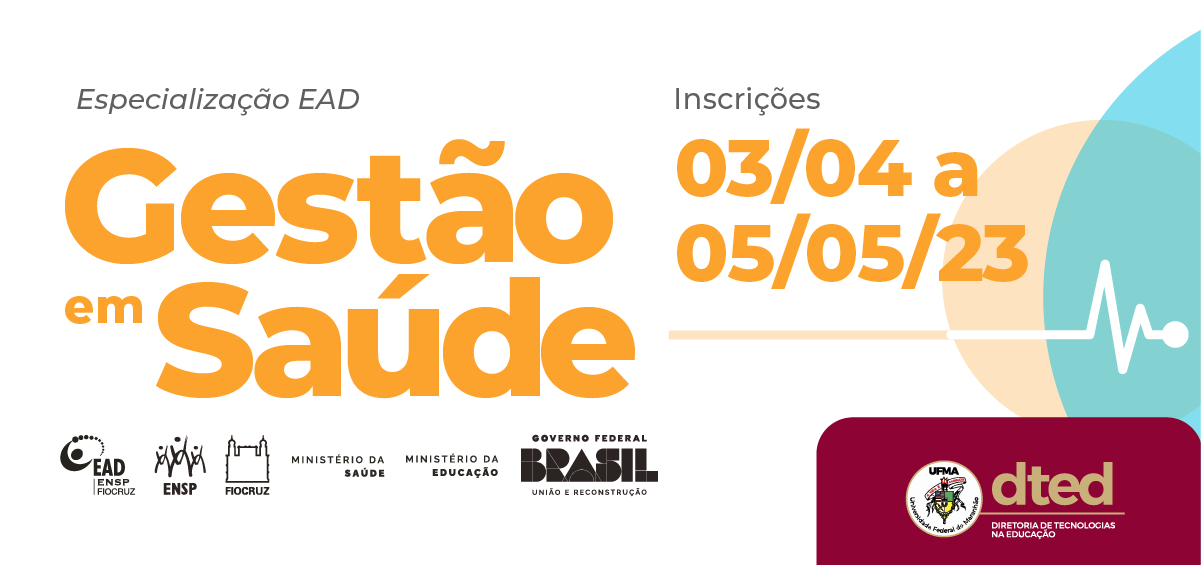 Curso EAD de Especialização Gestão em Saúde recebe inscrições até 5 de maio